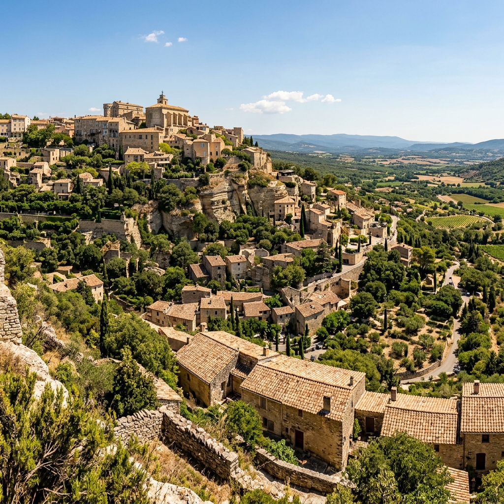 Toiture en village perché du Luberon : contraintes d'accès et techniques spéciales